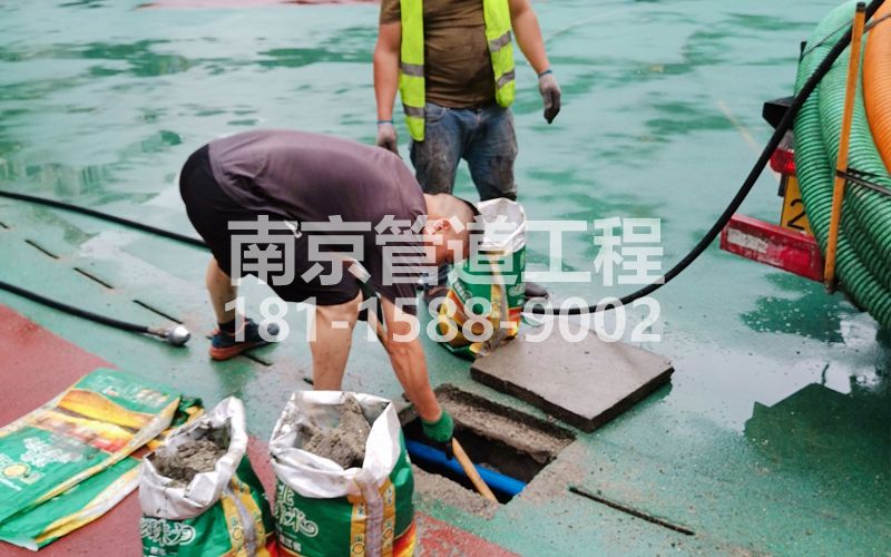 218马渡村管道清淤