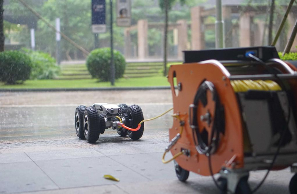 285马渡村管道检测机器人